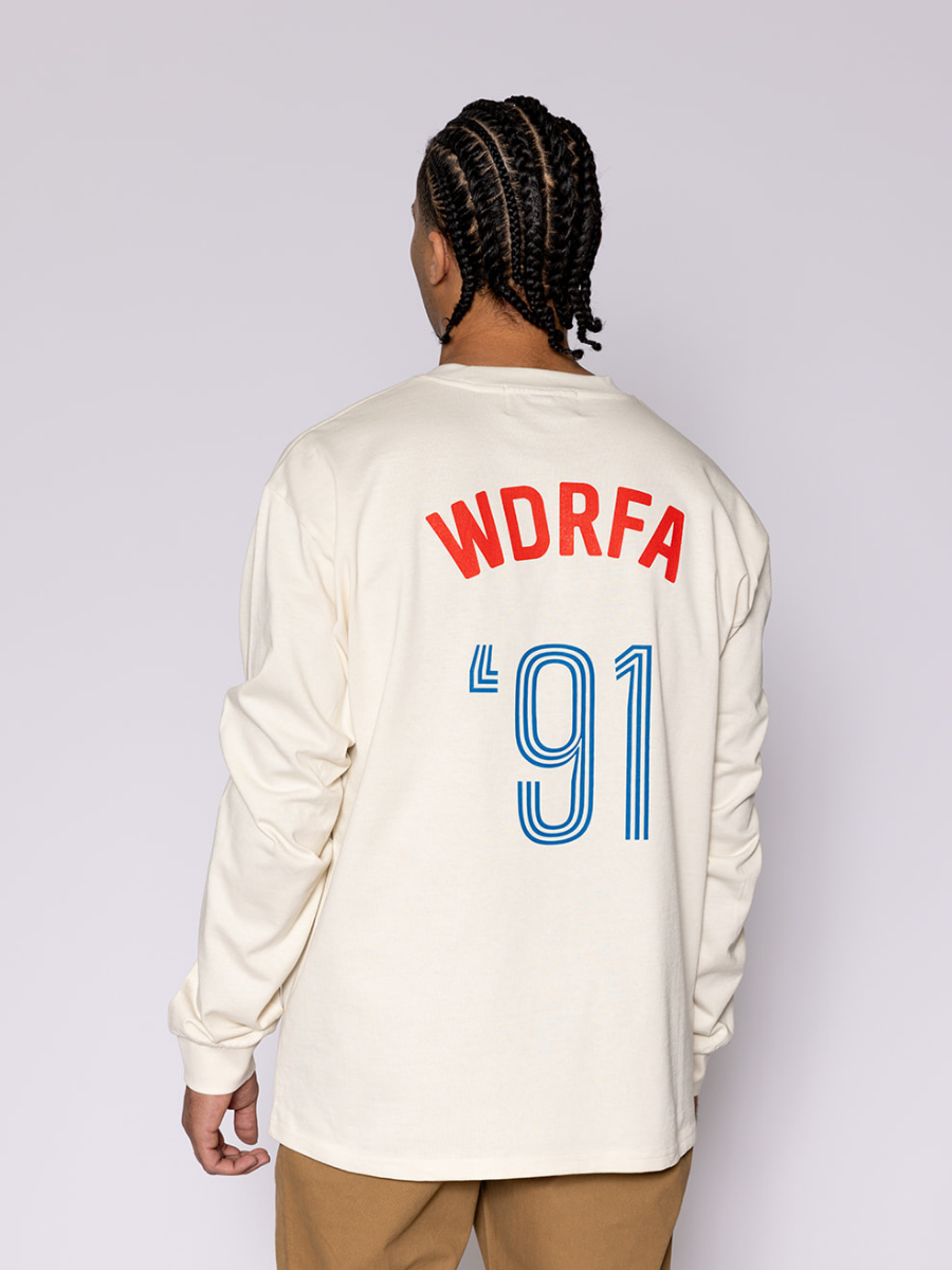 Soccer Jersey Away L/S Tee Cream