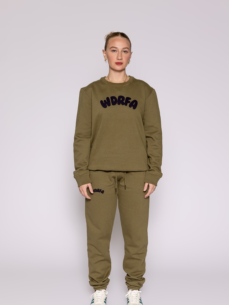 Bubble Arch Crewneck Olive