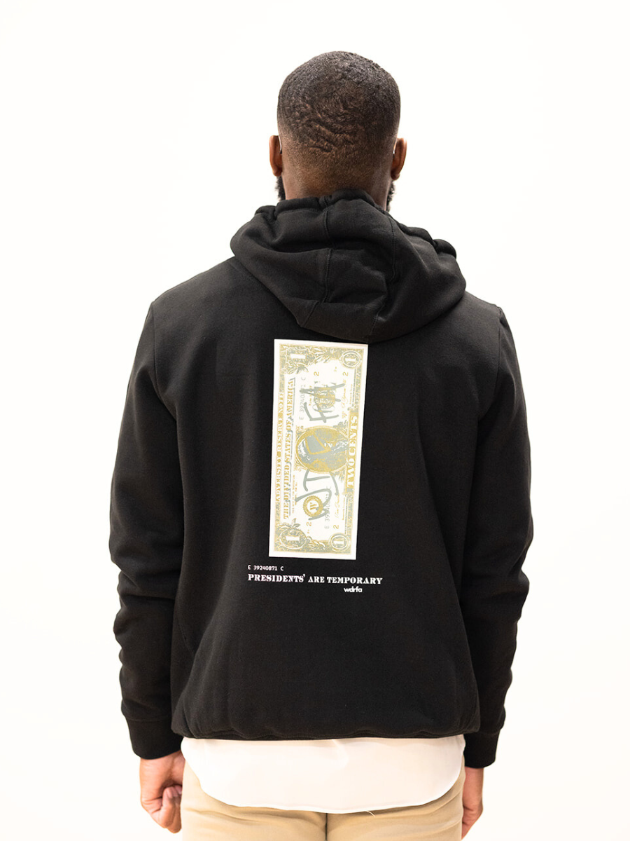 Presidents' Are Temporary Hoodie Black