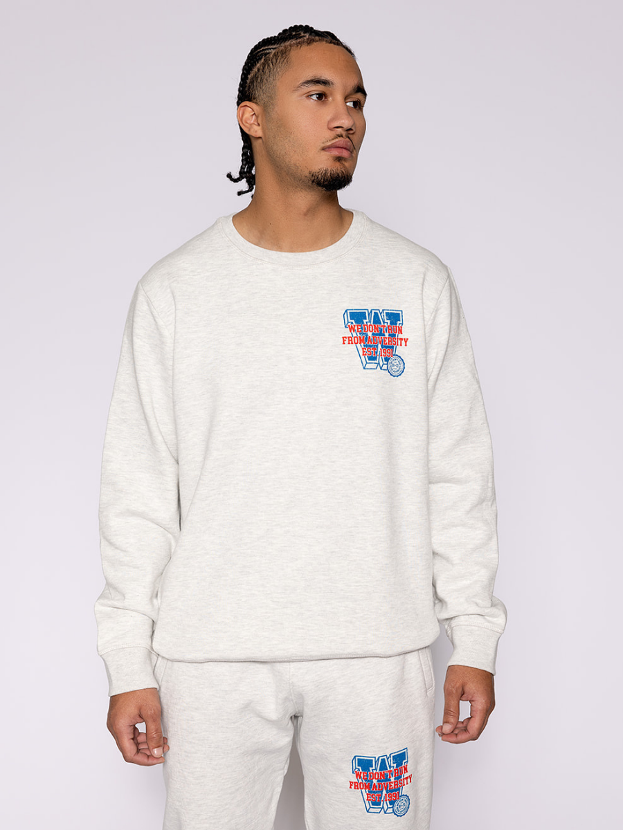 Collegiate 1991 Crewneck Ash Grey