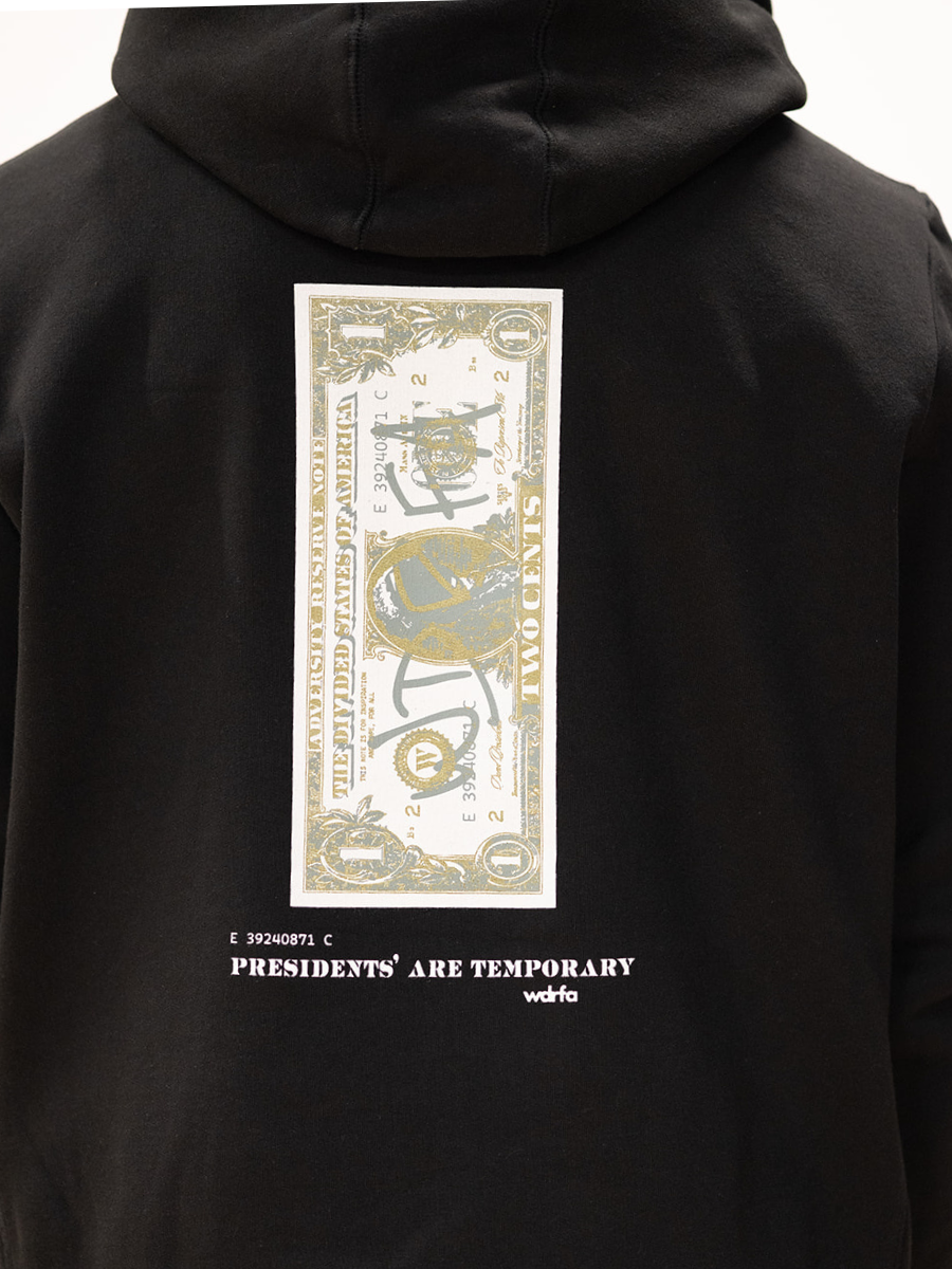 Presidents' Are Temporary Hoodie Black