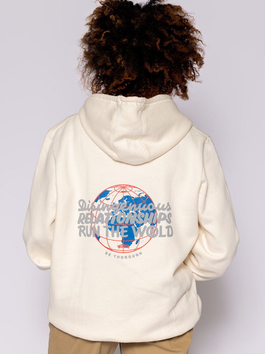 Disingenuous Hoodie Cream