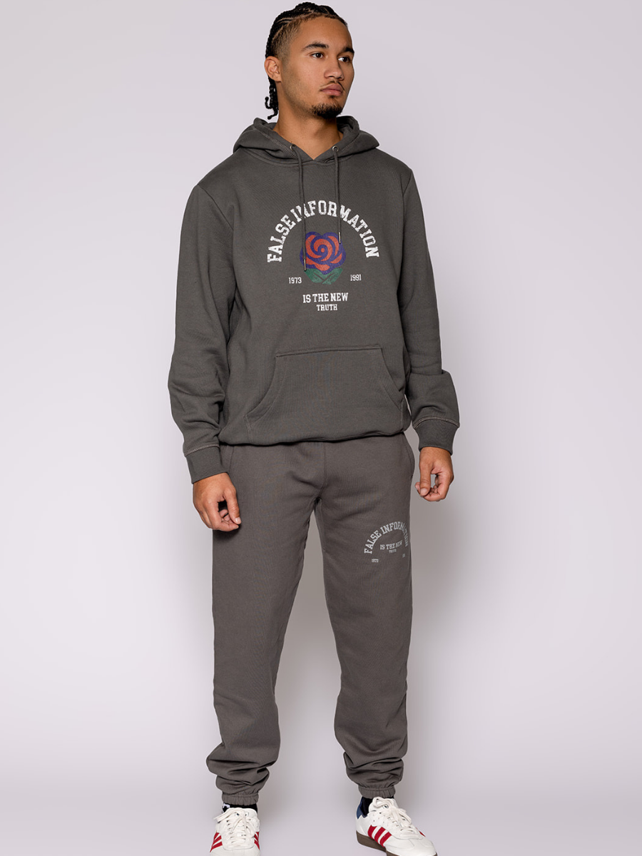 False Information Sweatpant Dark Grey