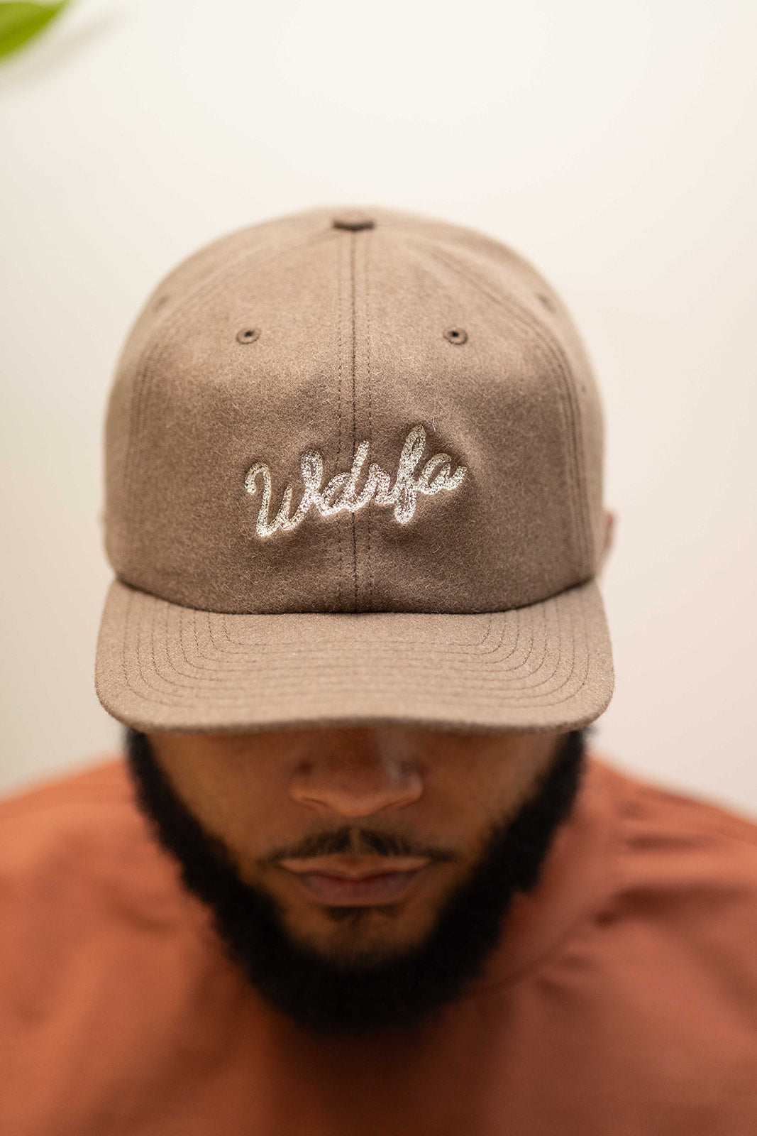 Chainstitch Script Cap Brown