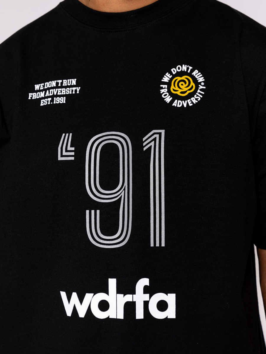 Soccer Jersey Home Tee Black