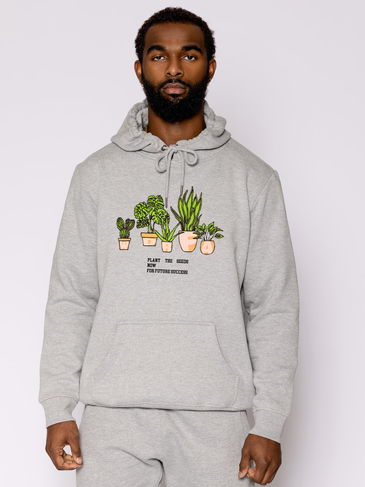 Plant the Seeds Hoodie Heather Grey