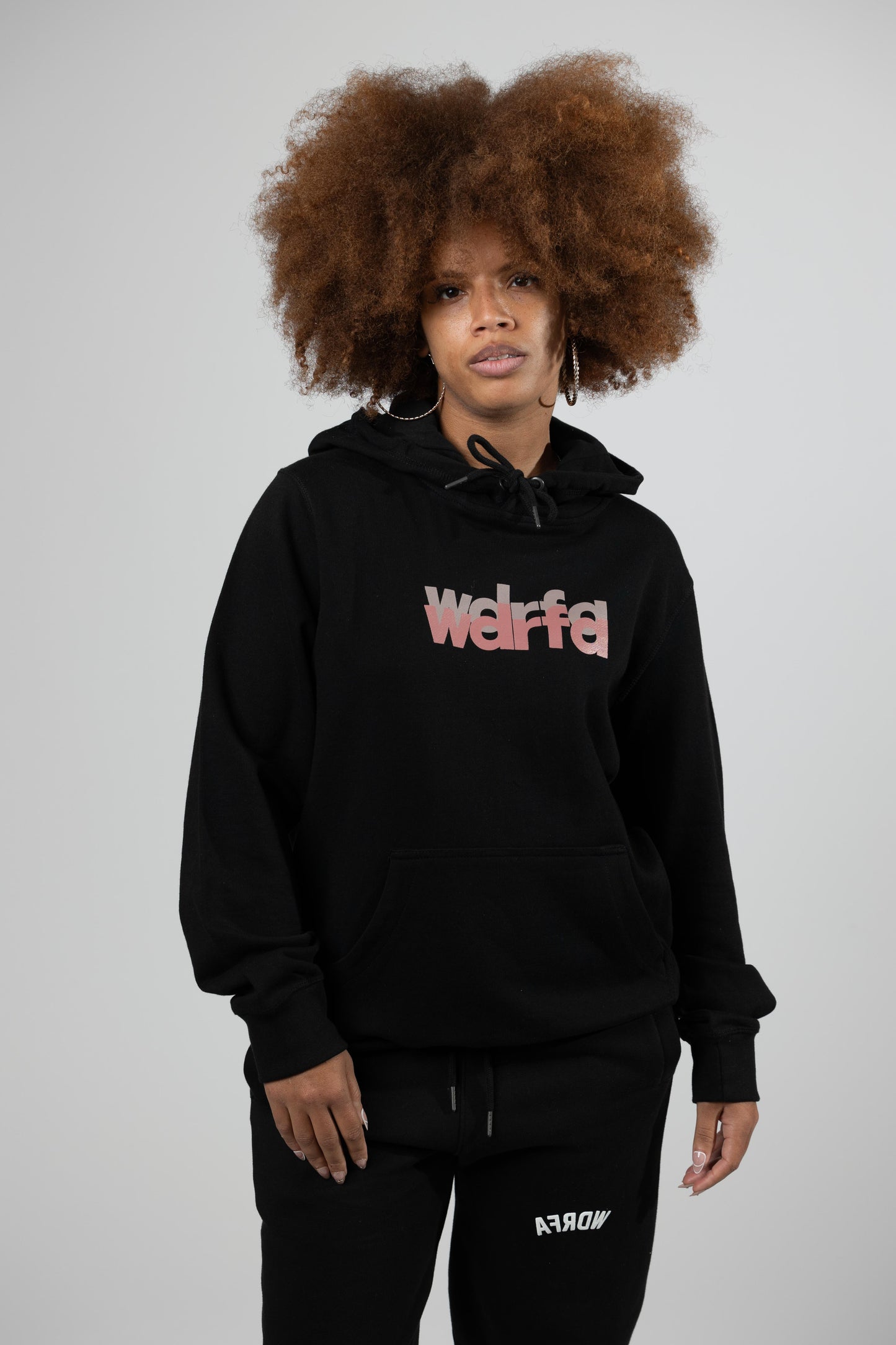 WDRFA SHADOW HOODIE - BLACK