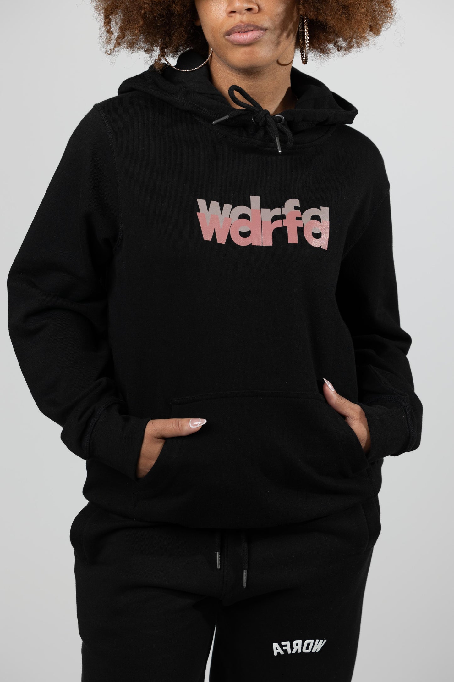 WDRFA SHADOW HOODIE - BLACK