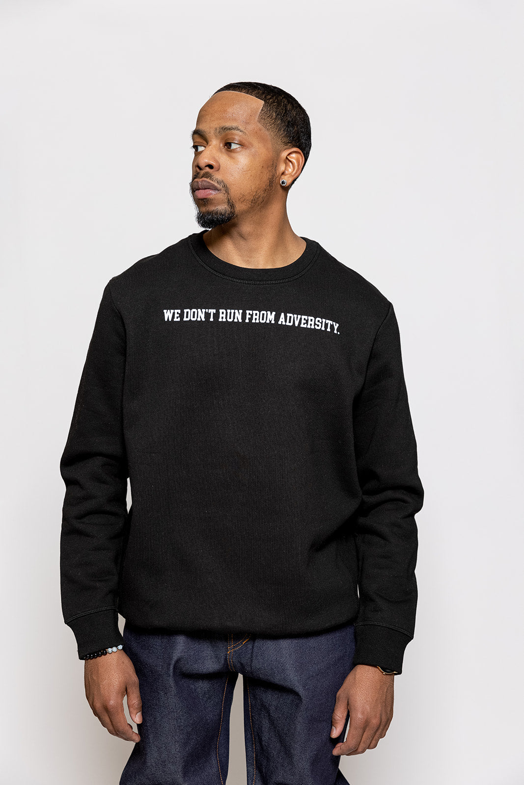 TRADEMARK CREWNECK - BLACK